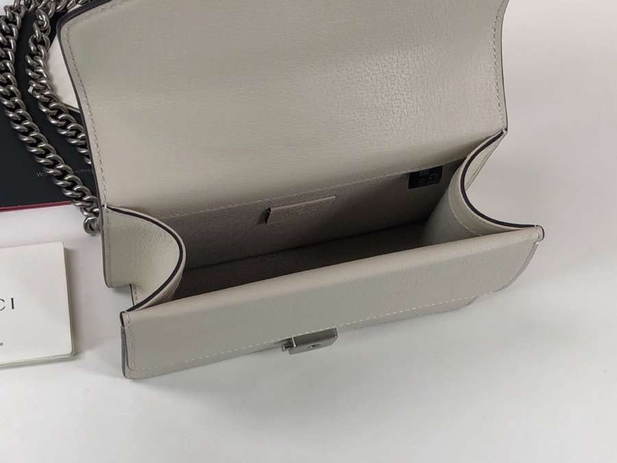 Gucci Dionysus mini leather bag 421970 0K7JN 9680 white